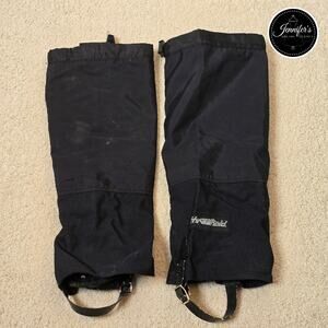 Threshold Men's Black Waterproof Leg Gaiters